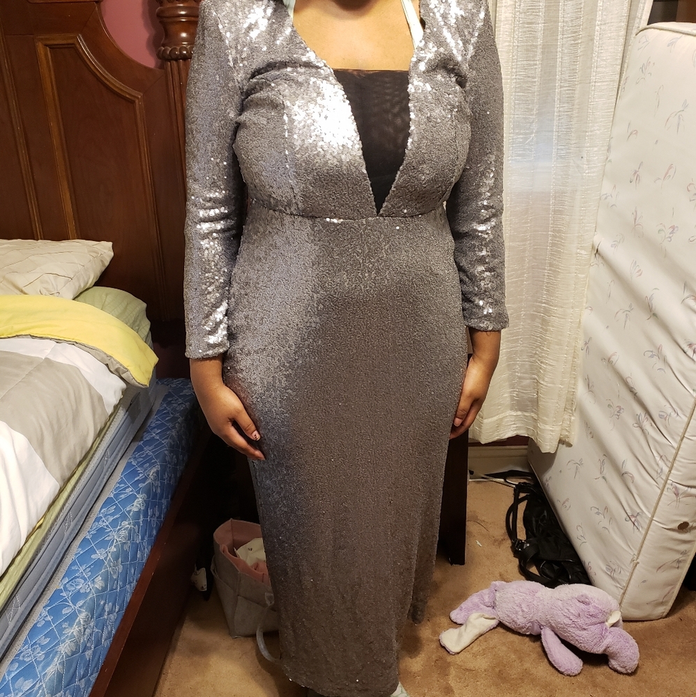 NWT Eloquii Occasion Sequins Dress 14p/14.